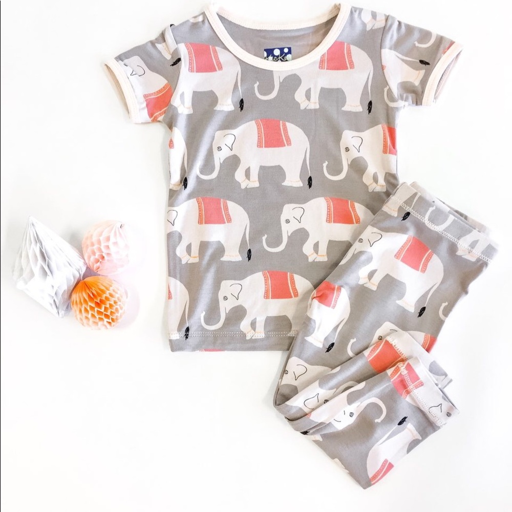 Kickee Pants short sleeve pjs